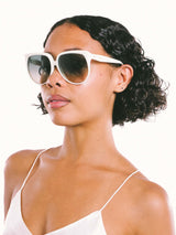 Celine Ivory Oversized Sunglasses Accessory arcadeshops.com