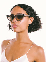 Krizia Reptile Printed Sunglasses Accessory arcadeshops.com