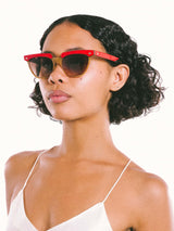 Michele Lamy Nelson Gold Finger Cateye sunglasses Accessory arcadeshops.com