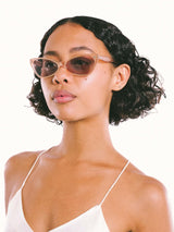 Michele Lamy Flashdance Skinny Cateye Sunglasses Accessory arcadeshops.com