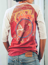 1980 The Cars Bleached Raglan Tee T-shirt arcadeshops.com