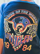 1984 Van Halen Tour Raglan Tee T-shirt arcadeshops.com