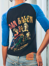 1984 Van Halen Tour Raglan Tee T-shirt arcadeshops.com