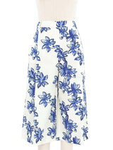Nina Ricci Floral Culottes Bottom arcadeshops.com