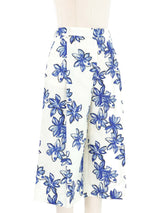 Nina Ricci Floral Culottes Bottom arcadeshops.com
