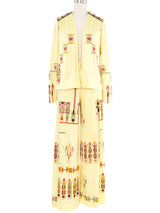 Paganne Printed Jersey Ensemble Suit arcadeshops.com