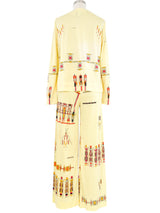 Paganne Printed Jersey Ensemble Suit arcadeshops.com