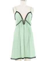 Christian Dior Dot Printed Slip Dress Dress arcadeshops.com