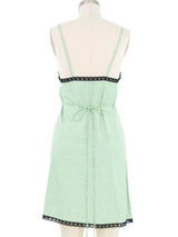 Christian Dior Dot Printed Slip Dress Dress arcadeshops.com