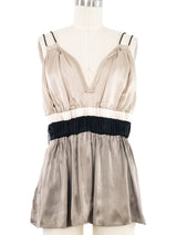 Lanvin Silk Babydoll Cami Top Top arcadeshops.com