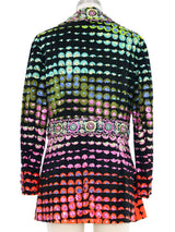 1960s Saks Embellished Optical Print Jacket Jacket arcadeshops.com