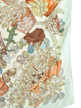 Hermes Jardin Secret Silk Scarf Accessory arcadeshops.com