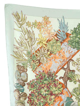 Hermes Jardin Secret Silk Scarf Accessory arcadeshops.com