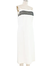 2007 Yeohlee Teflon Mesh Inset Bias Dress Dress arcadeshops.com