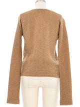 1998 Yeohlee Camel Sweater Top arcadeshops.com