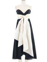 2005 Yeohlee Black and White Organza Dress Dress arcadeshops.com