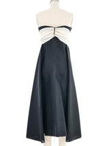 2005 Yeohlee Black and White Organza Dress Dress arcadeshops.com