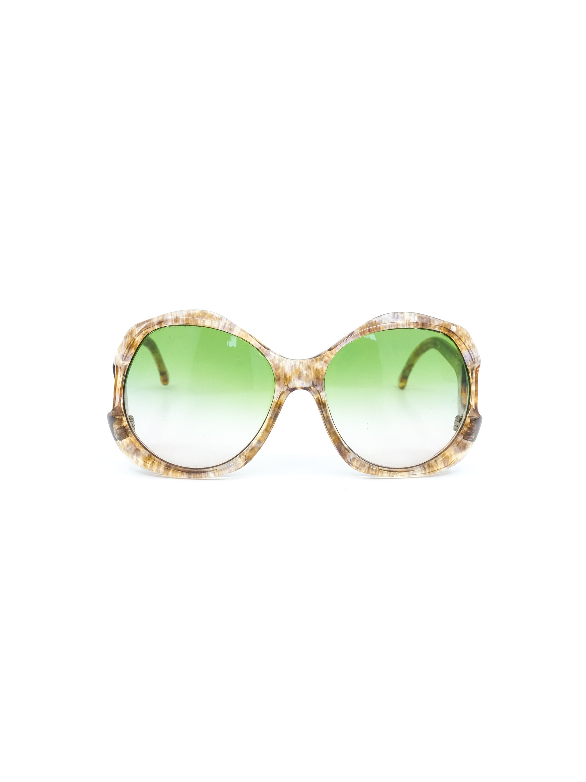 1970s Diane Von Furstenberg Tortoiseshell Sunglasses display picture 1