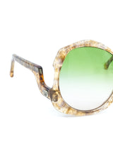 1970s Diane Von Furstenberg Tortoiseshell Sunglasses Accessory arcadeshops.com