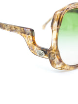 1970s Diane Von Furstenberg Tortoiseshell Sunglasses Accessory arcadeshops.com