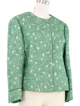 Dolce & Gabbana Metallic Brocade Jacket Jacket arcadeshops.com