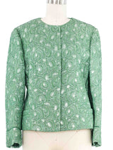 Dolce & Gabbana Metallic Brocade Jacket Jacket arcadeshops.com