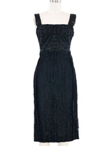 Dolce & Gabbana Eyelet Lace Up Dress Dress arcadeshops.com