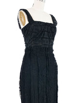 Dolce & Gabbana Eyelet Lace Up Dress Dress arcadeshops.com