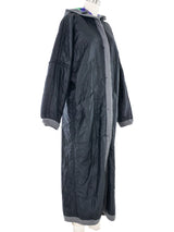 Missoni Reversible Chevron Knit Maxi Coat Outerwear arcadeshops.com