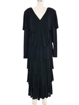 Holly's Harp Tiered Jersey Dress Dress arcadeshops.com