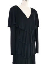 Holly's Harp Tiered Jersey Dress Dress arcadeshops.com