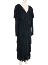 Holly's Harp Tiered Jersey Dress Dress arcadeshops.com