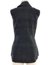 2000 Dolce & Gabbana Crystal Trimmed Sleeveless Tunic Top arcadeshops.com