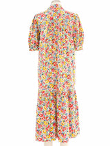 Radley Floral Puff Sleeve Shirt Dress Dress arcadeshops.com