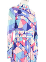 1960's Pucci Printed Jersey Dress Dress arcadeshops.com