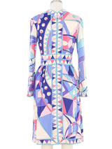 1960's Pucci Printed Jersey Dress Dress arcadeshops.com