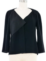 2015 Yeohlee Black Paneled Blouse Top arcadeshops.com