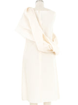 2007 Yeohlee Ivory Organza Mobius Tank Dress and Wrap Ensemble Dress arcadeshops.com