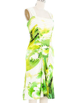 Roberto Cavalli Floral Watercolor Dress Dress arcadeshops.com