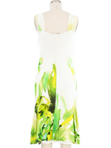 Roberto Cavalli Floral Watercolor Dress Dress arcadeshops.com