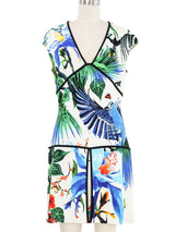 Roberto Cavalli Rainforest Print Dress Dress arcadeshops.com