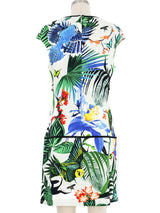 Roberto Cavalli Rainforest Print Dress Dress arcadeshops.com