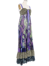 2009 Jean Paul Gaultier Printed Mesh Dress Dress arcadeshops.com