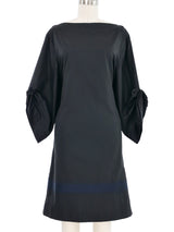 Hermes Bateau Neck Logo Stripe Dress Dress arcadeshops.com