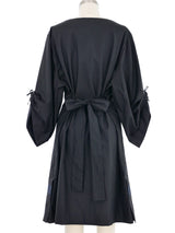 Hermes Bateau Neck Logo Stripe Dress Dress arcadeshops.com