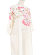 Sequin Accented Hand Painted Silk Dress Dress arcadeshops.com