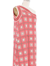 Emilio Pucci One Shoulder Printed Dress Dress arcadeshops.com