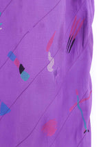 Zandra Rhodes Painted Chiffon Jumpsuit Suit arcadeshops.com