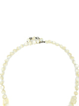Mother of Pearl Fringe Necklace Accessory arcadeshops.com