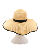Chanel Scalloped Straw Hat Accessory arcadeshops.com